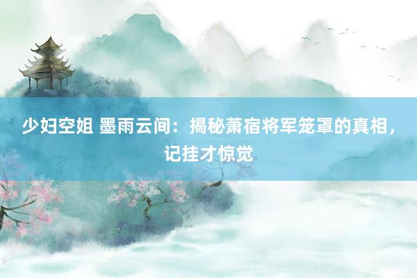 少妇空姐 墨雨云间：揭秘萧宿将军笼罩的真相，记挂才惊觉