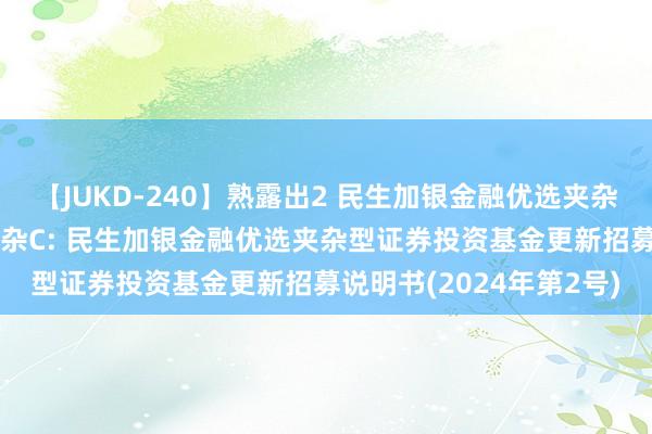 【JUKD-240】熟露出2 民生加银金融优选夹杂A，民生加银金融优选夹杂C: 民生加银金融优选夹杂型证券投资基金更新招募说明书(2024年第2号)