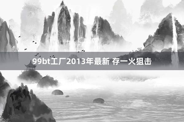 99bt工厂2013年最新 存一火狙击